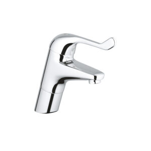 Euroeco Spezial single lever basin mixer for custom bathroom vanities, standalone basins. Use our 3D bathroom builder online.