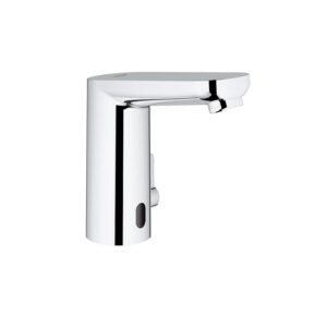 Eurosmart CE eltr.mix basin 6V for custom bathroom vanities. Modern standalone basin mixer. Design your 3D bathroom with our builder.