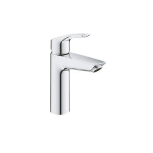 Eurosmart OHM Click M basin mixer tap. Chrome finish, for custom bathroom vanities. Use our 3D bathroom builder.
