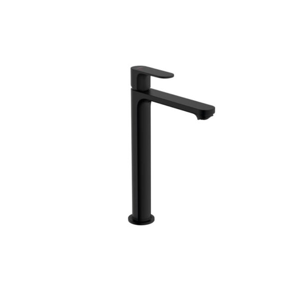 Rebris S bas.m.240 CoolSt pop-up MB faucet. Matte black finish. Design your custom bathroom vanities with our 3D bathroom builder.