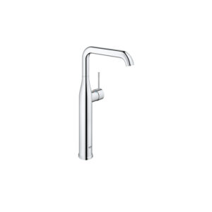 Chrome XL-size single lever basin mixer for freestanding basins. Design your custom bathroom vanities with our 3D bathroom builder.