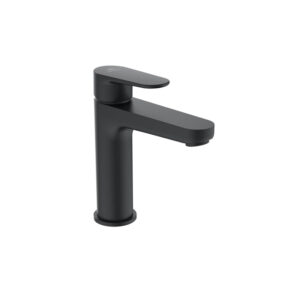 Cerafine O basin mixer, without pop-up, in matte black. Design your custom bathroom vanities with our 3D bathroom builder online.