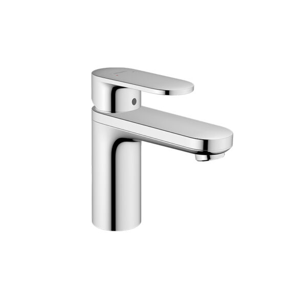 Vernis Blend 70 chrome basin mixer for custom bathroom vanities. Design your standalone basins with our 3D bathroom builder.