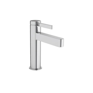 Finoris 110 washbasin mixer, chrome finish. Pop-up waste set. Bathroom design with 3D configurator for custom bathroom vanities.