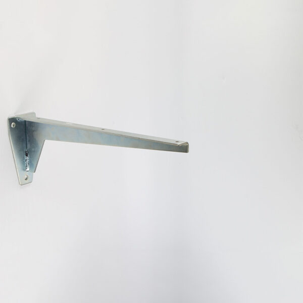 Zinc plated bracket, L=240mm. Supports custom bathroom vanities, solid surface, standalone basins. Use our 3D bathroom builder.