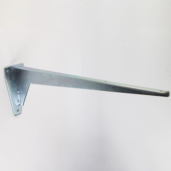 Zinc plated bracket, L=240mm for custom bathroom vanities. Solid surface support for standalone basins. 3D bathroom builder component.