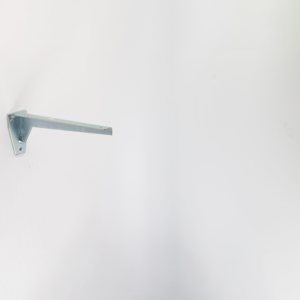 L240 Zinc plated bracket, 240mm. For custom bathroom vanities, solid surface standalone basins. 3D bathroom builder component.