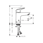 Hansgrohe Logis 100 71101000 Chrome