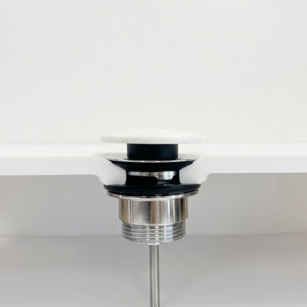 Klik-klak drain, cap as basin, without overflow