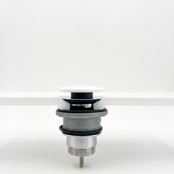 Klik-Klak drain, cap as basin, with overflow