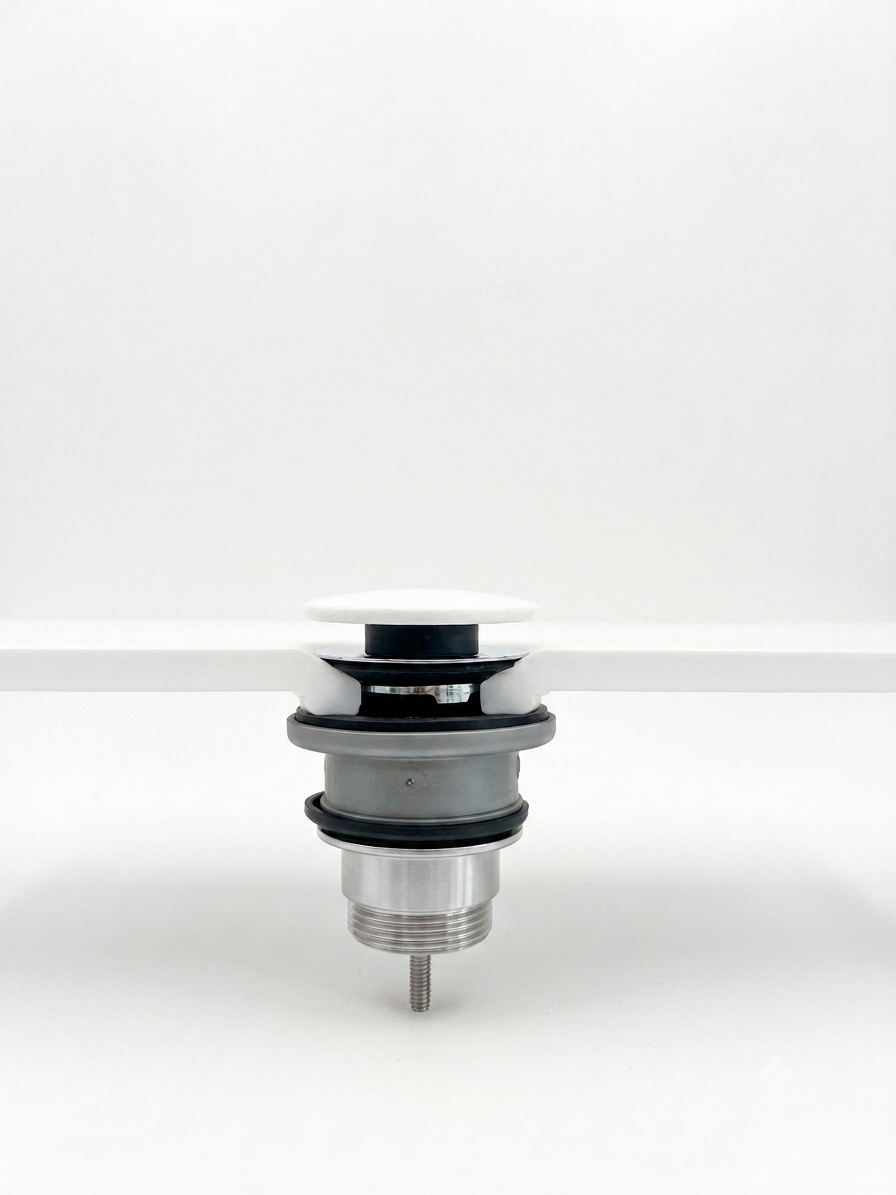 Klik-Klak drain, cap as basin, with overflow